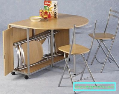 Kök omformande bord för ett litet kök Kök omformande bord för ett litet kök