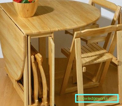 Kök omformande bord för ett litet kök Kök omformande bord för ett litet kök