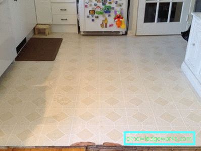 380 Linoleum för köket - 75 bilder