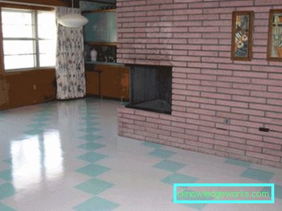 380 Linoleum för köket - 75 bilder