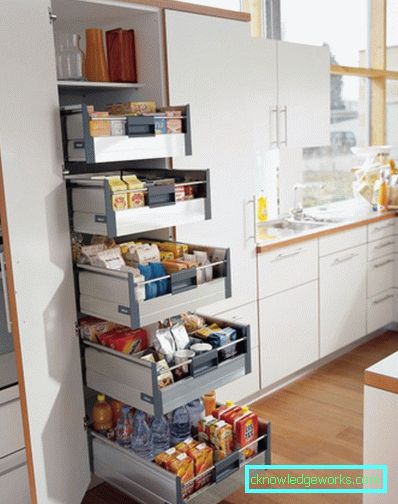Fylla på köksskåp Fylla på köksskåp