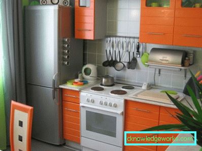 386-Orange kök - 70 bilder av de bästa