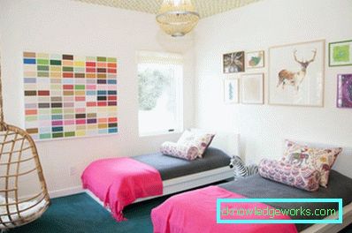 137-tak i barnrummet - 120 bilder