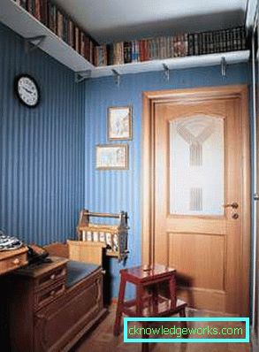 Hall i engelsk stil - bilder av inredningsdesign