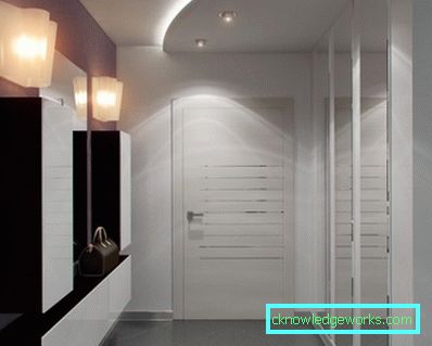 Inredning i modern stil för en smal korridor - 100 designbilder Inredning i modern stil för en smal korridor - 100 designbilder