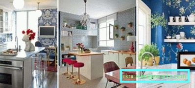 Kombinationen av färger i kökets inre (50 fotodel)
