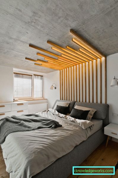 Loft-stil sovrum