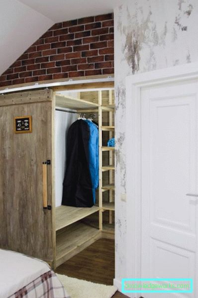 Loft-stil sovrum