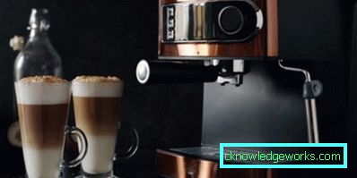 Typer av rozhkovy kaffebryggare Typer av rozhkovy kaffebryggare