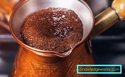 Typer av rozhkovy kaffebryggare Typer av rozhkovy kaffebryggare