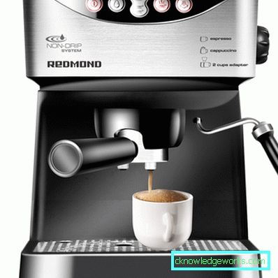 Typer av rozhkovy kaffebryggare Typer av rozhkovy kaffebryggare