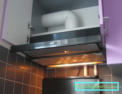 Huva i köket med egna händer Huva i köket med egna händer